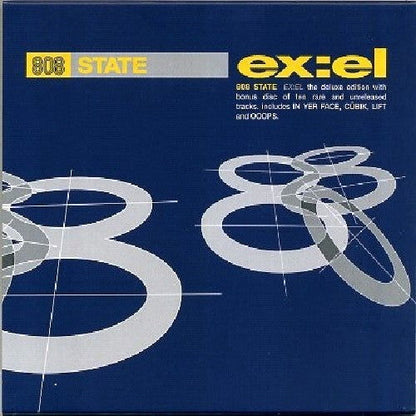 808 State - Excel (Limited Edition Import, Blue Vinyl) (2 LP) - Joco Records