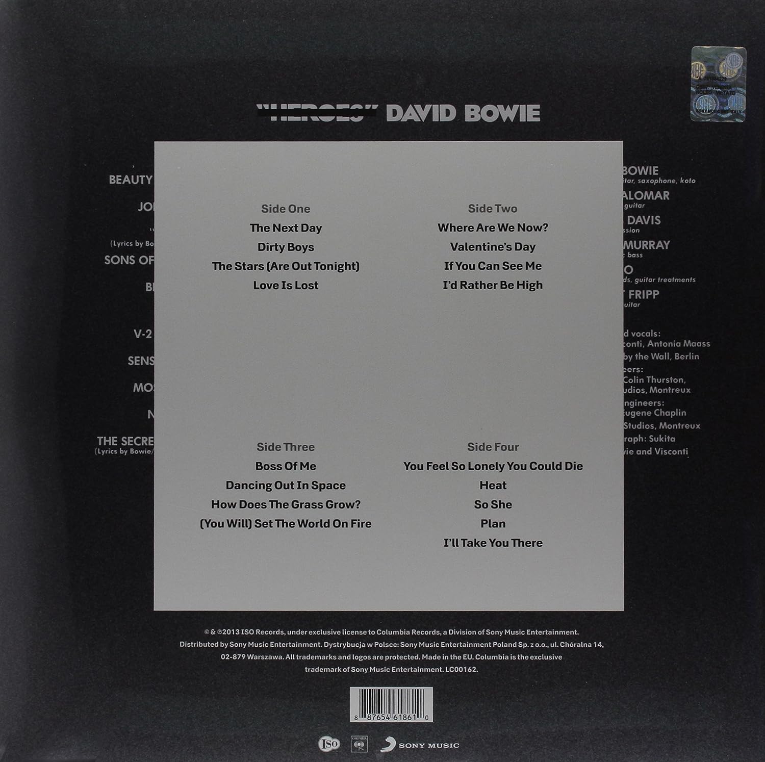 David Bowie - The Next Day (Gatefold, 180 Gram) (2 LP) - Joco Records