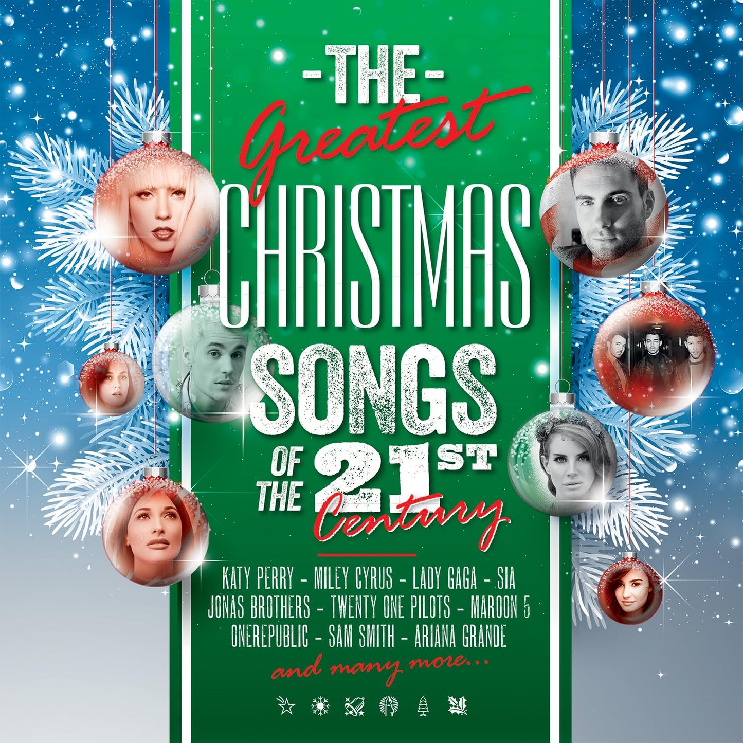 Various Artists - The Greatest Christmas Songs of the 21st Century (Limited Edition, Red & White Vinyl) (2 LP)