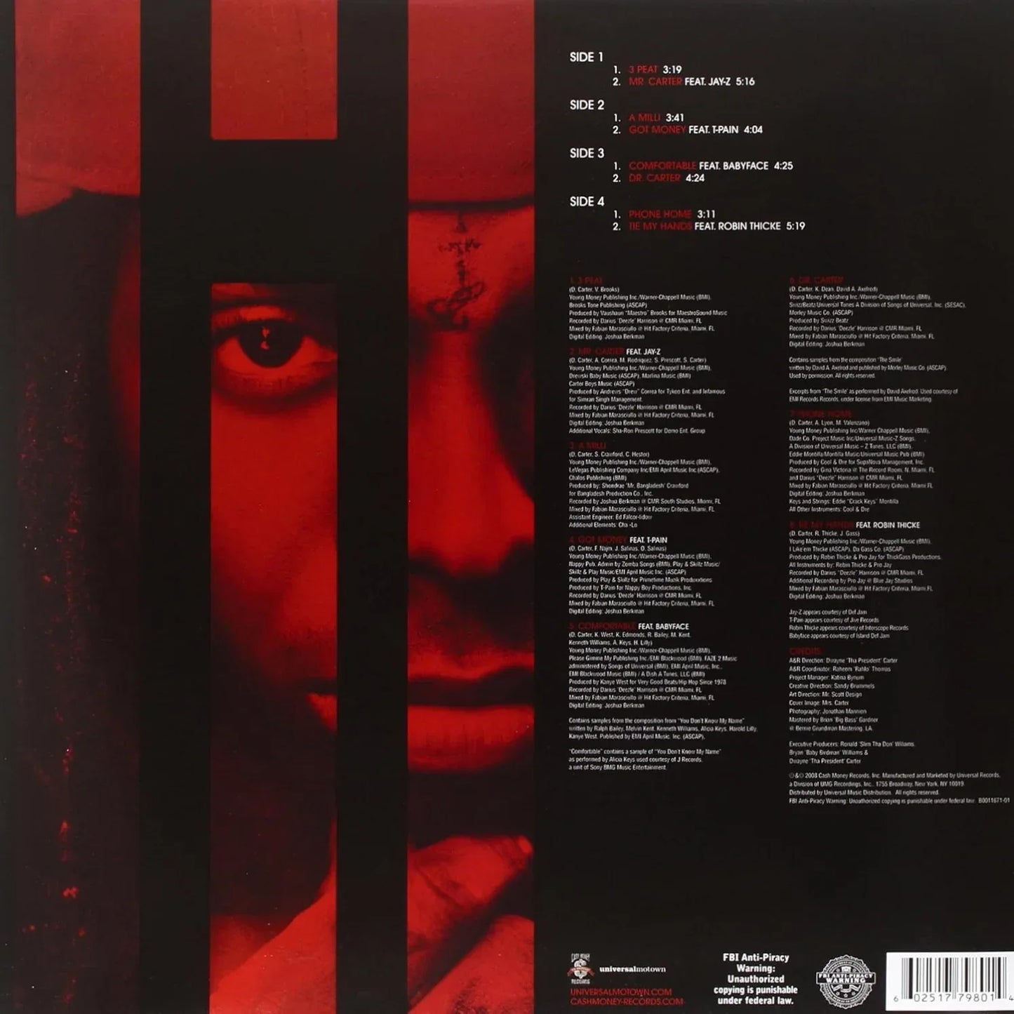 Lil Wayne - Tha Carter III (Volume 1) (2 LP)