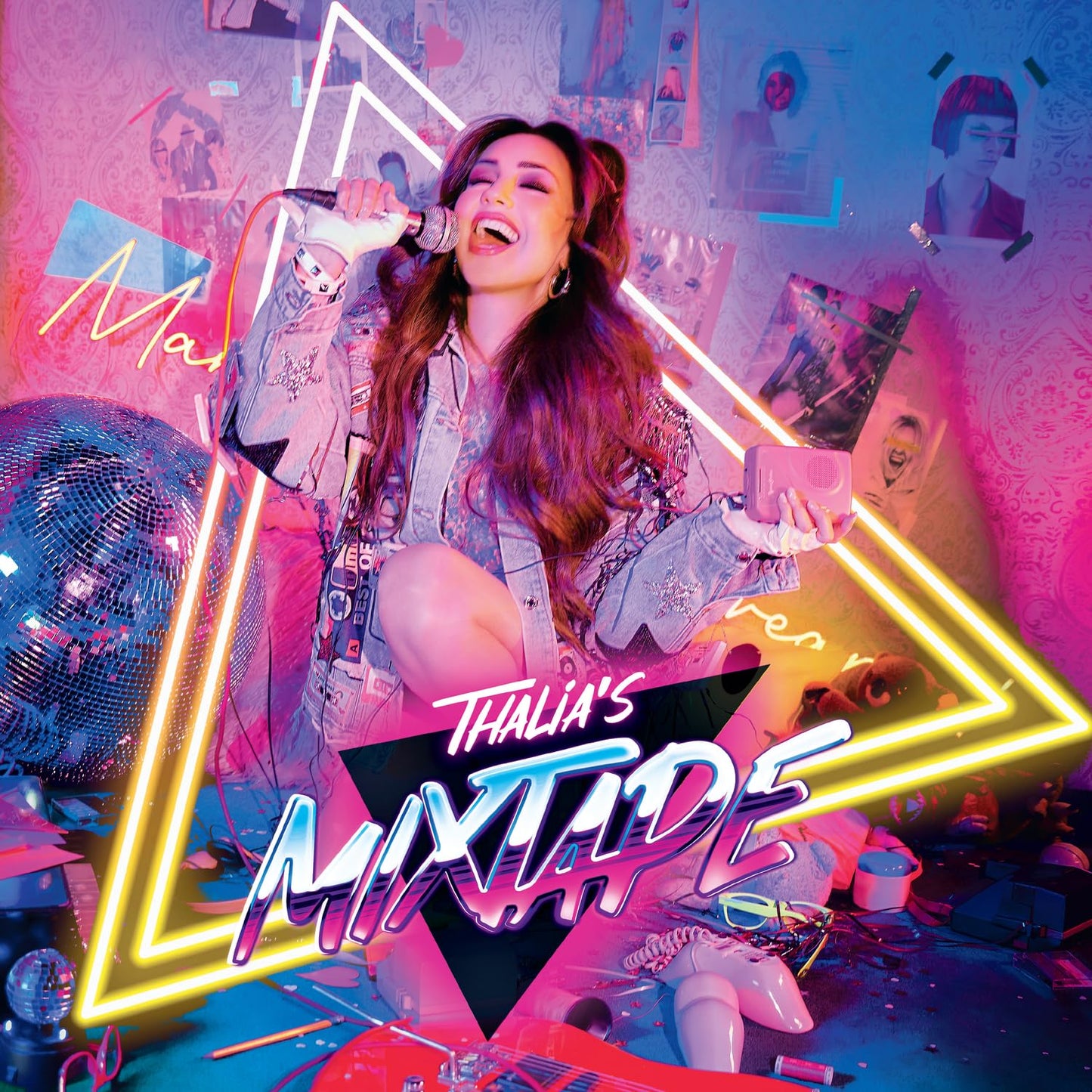 Thalia - Thalia's Mixtape (Limited Edition, Magenta Vinyl) (LP) - Joco Records