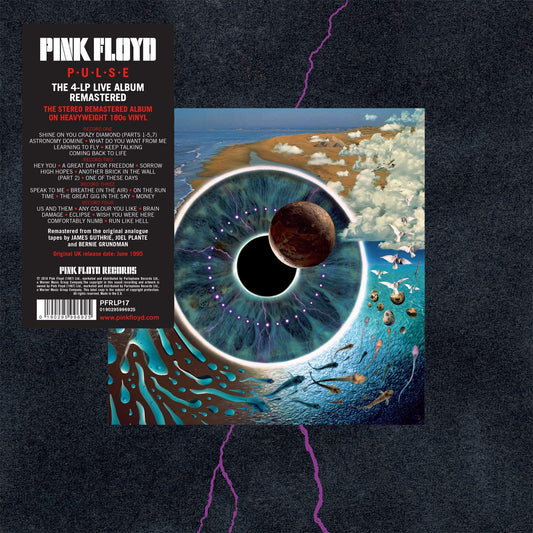 Pink Floyd - Pulse (Limited Edition Box Set, 180 Gram, Includes Booklet) (4 LP) - Joco Records