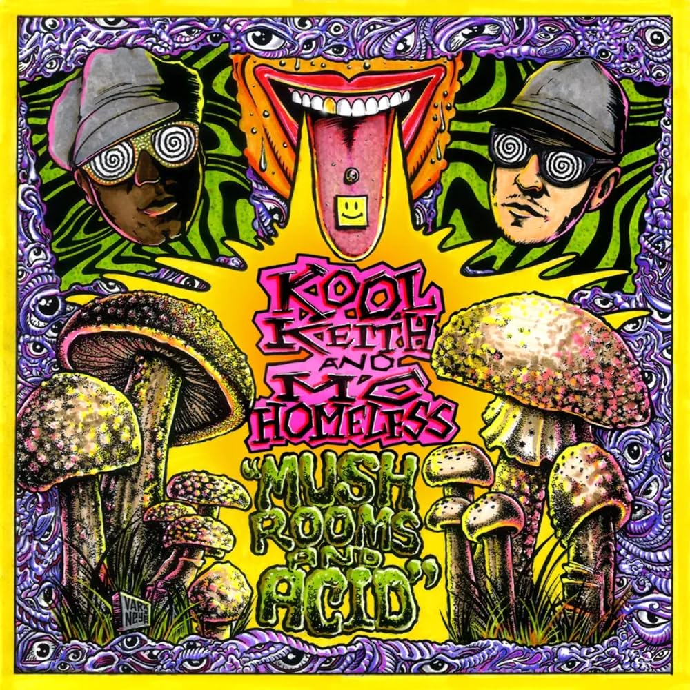 Kool Keith, MC Homeless – Mushrooms And Acid (RSD 2024 Exclusive, Color Vinyl) (LP) - Joco Records