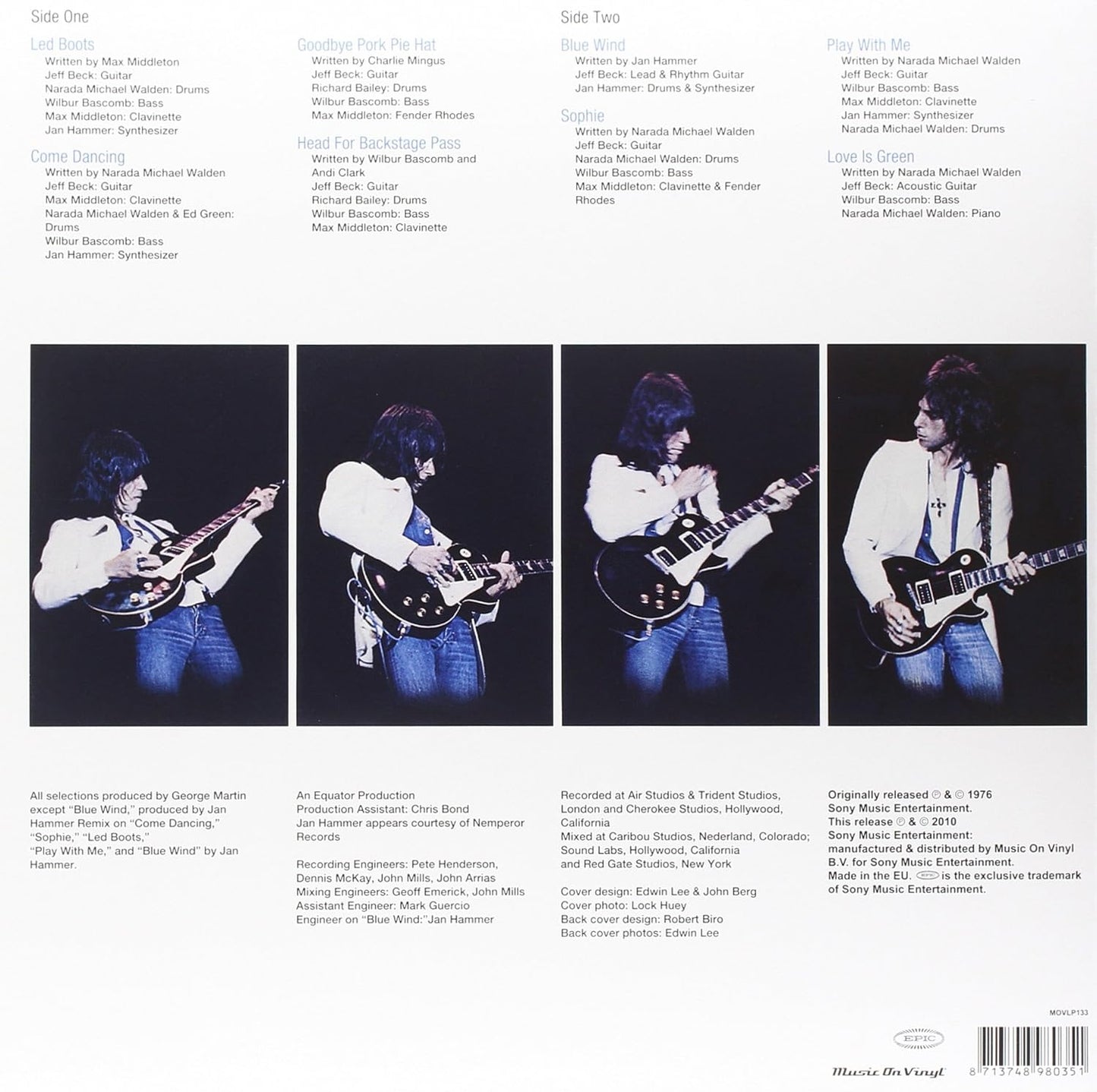 Jeff Beck - Wired (Remastered, 180 Gram) (LP)