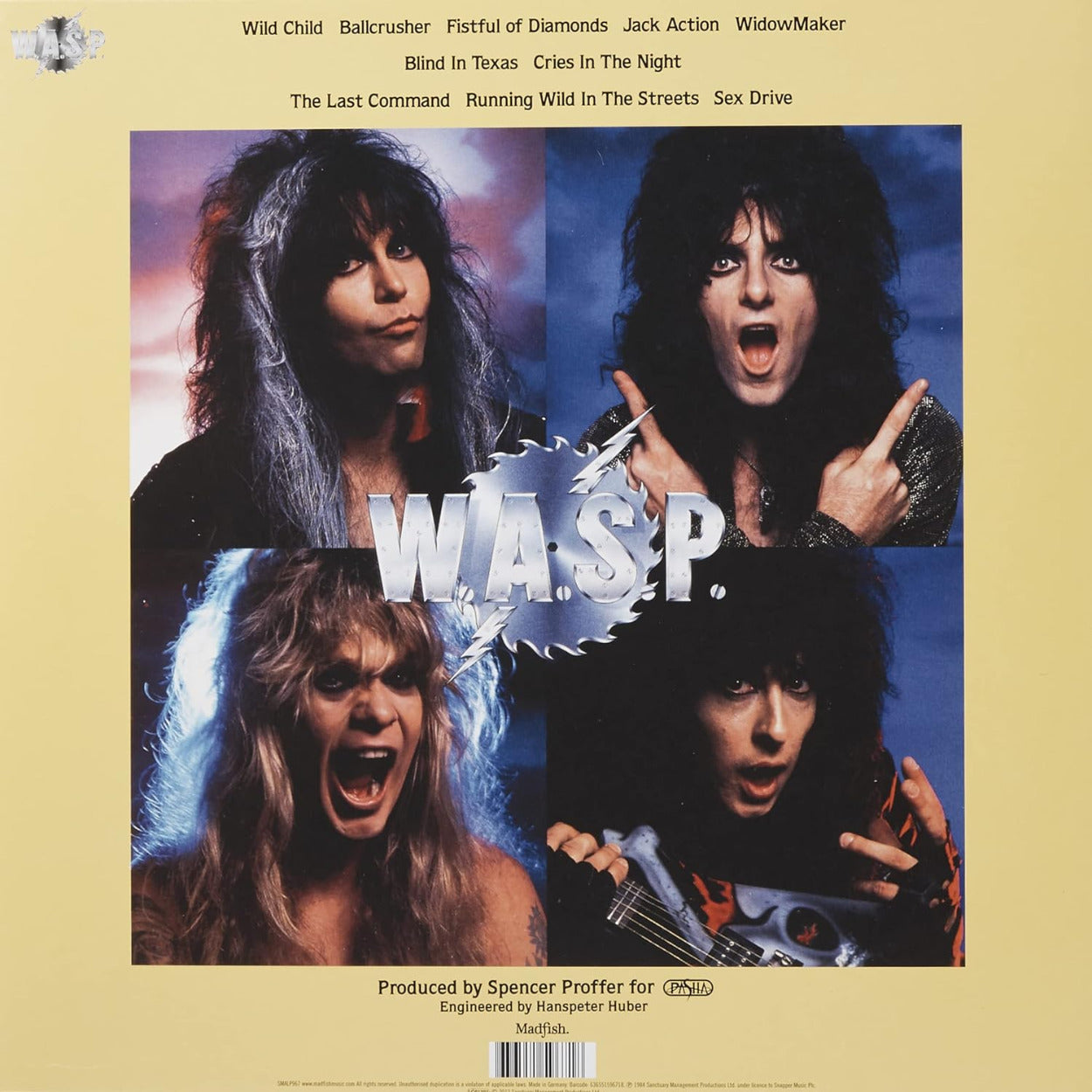 W.A.S.P. - The Last Command (Import) (LP) - Joco Records