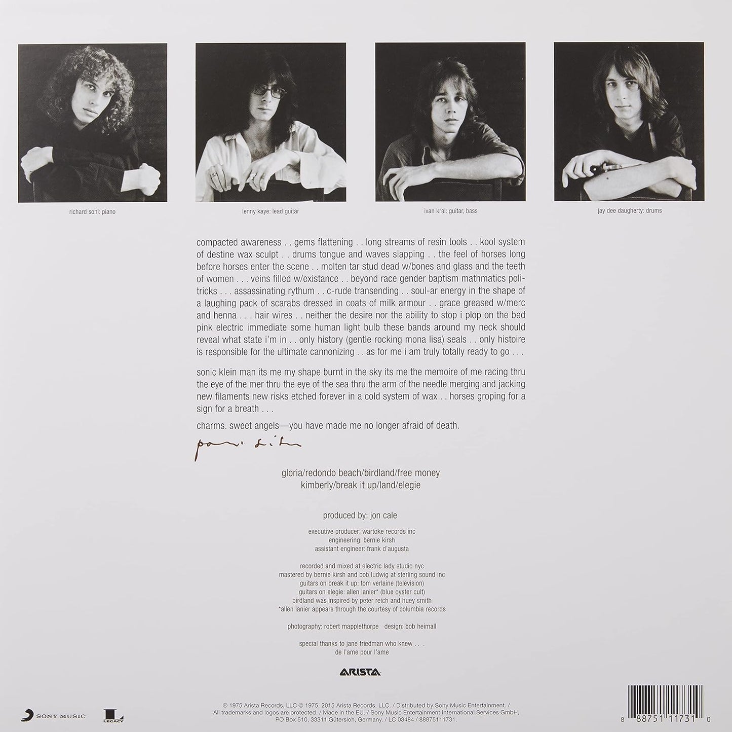 Patti Smith - Horses (LP)