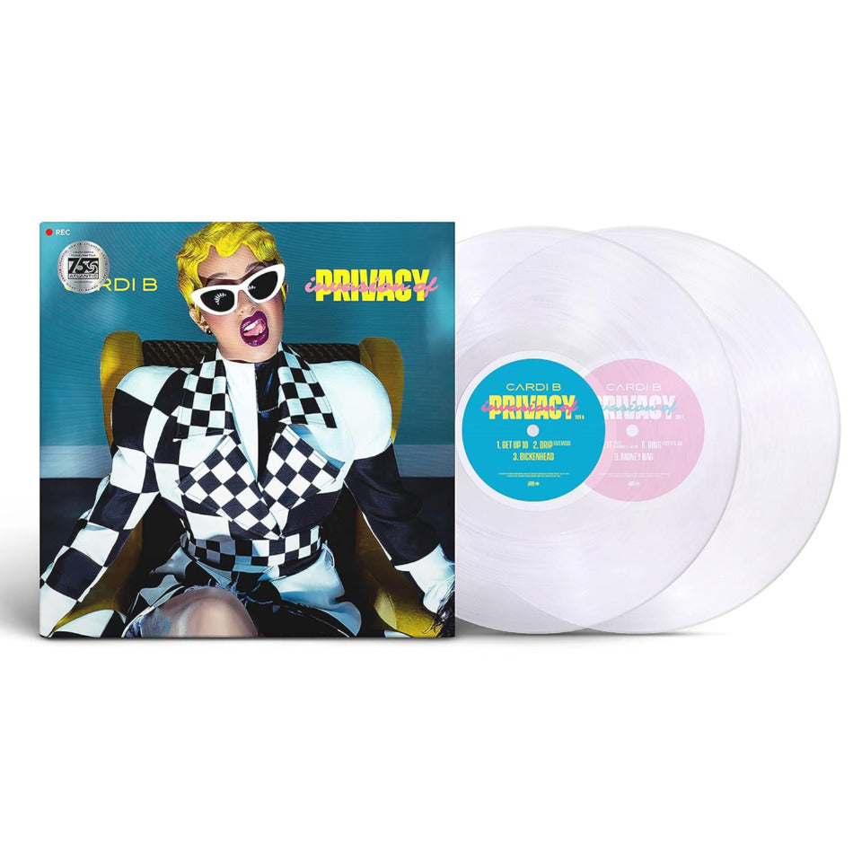 Cardi B - Invasion of Privacy (Limited Edition, Clear Vinyl) (2 LP) - Joco Records