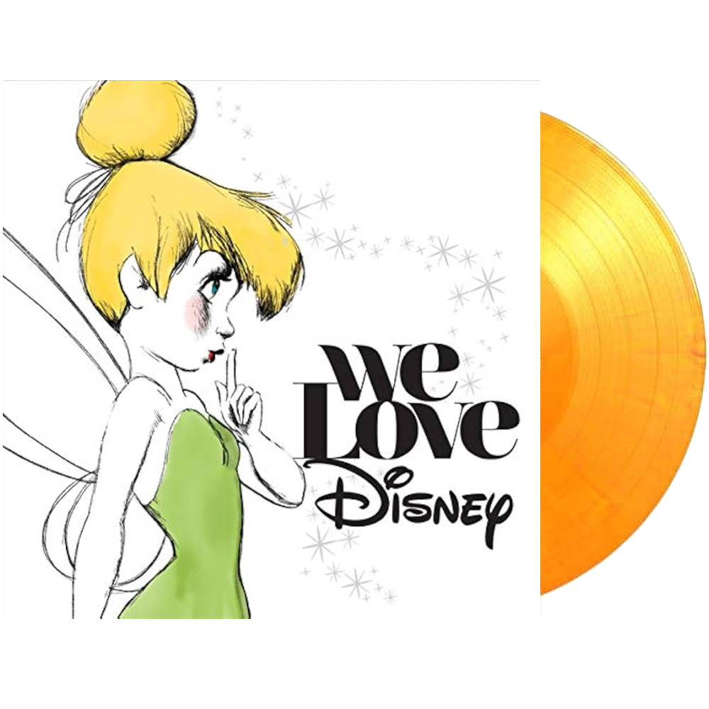 Various Artists - We Love Disney (Limited Edition, Gold Vinyl) (2 LP) - Joco Records