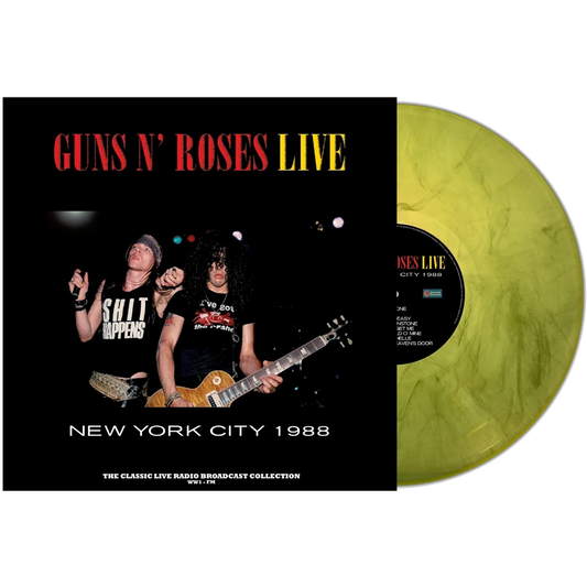Guns N' Roses - Live: New York City 1988 (Limited Edition Import, Yellow Vinyl) (LP)