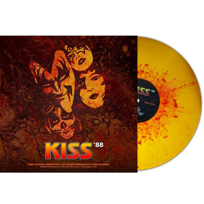 KISS - Kiss '88, The Ritz (Limited Edition Import, Orange Splatter Vinyl) (LP) - Joco Records