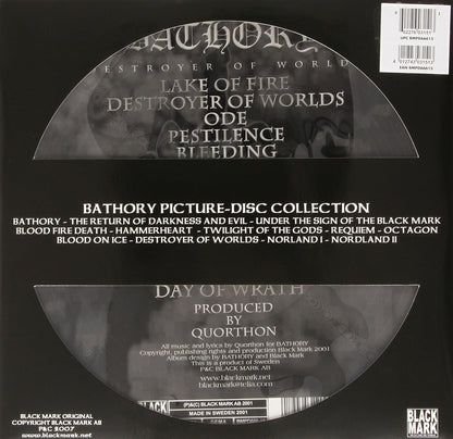 Bathory - Destroyer Of Worlds (Limited Edition, Picture Disc Vinyl) (LP)