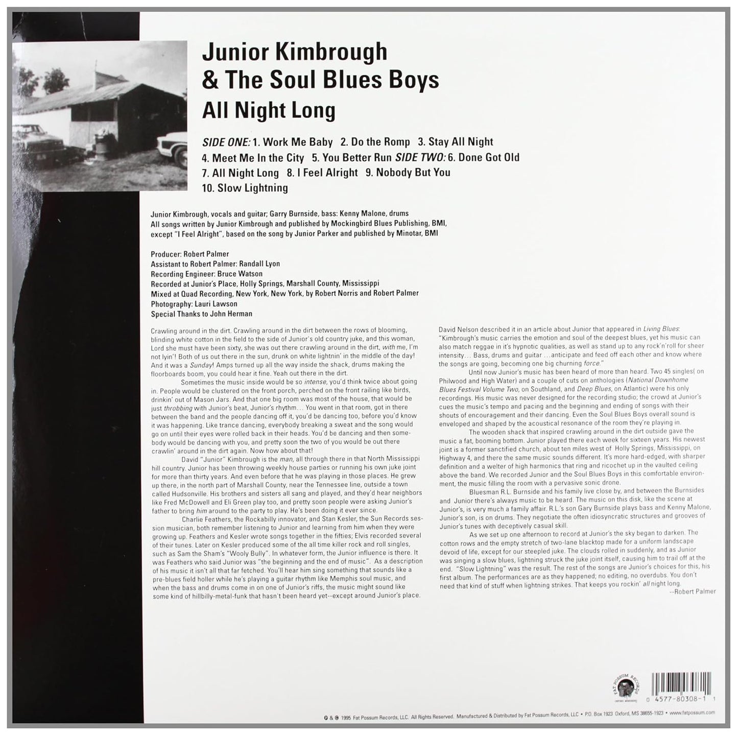 Junior Kimbrough - All Night Long (LP)