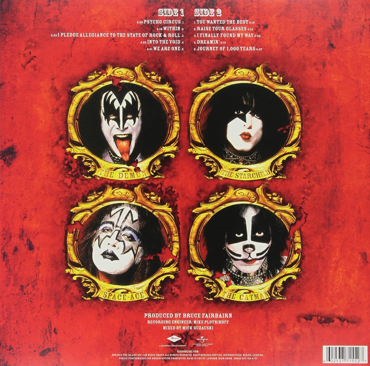 Kiss - Psycho Circus (180 Gram) (LP) - Joco Records