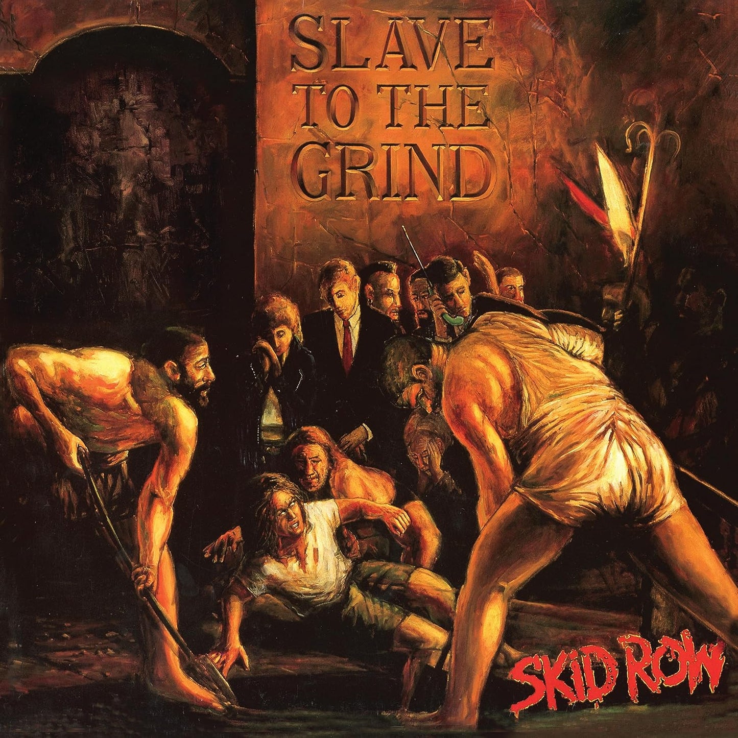 Skid Row - Slave To The Grind (Limited Edition, Orange & Black Marble Vinyl) (2 LP)