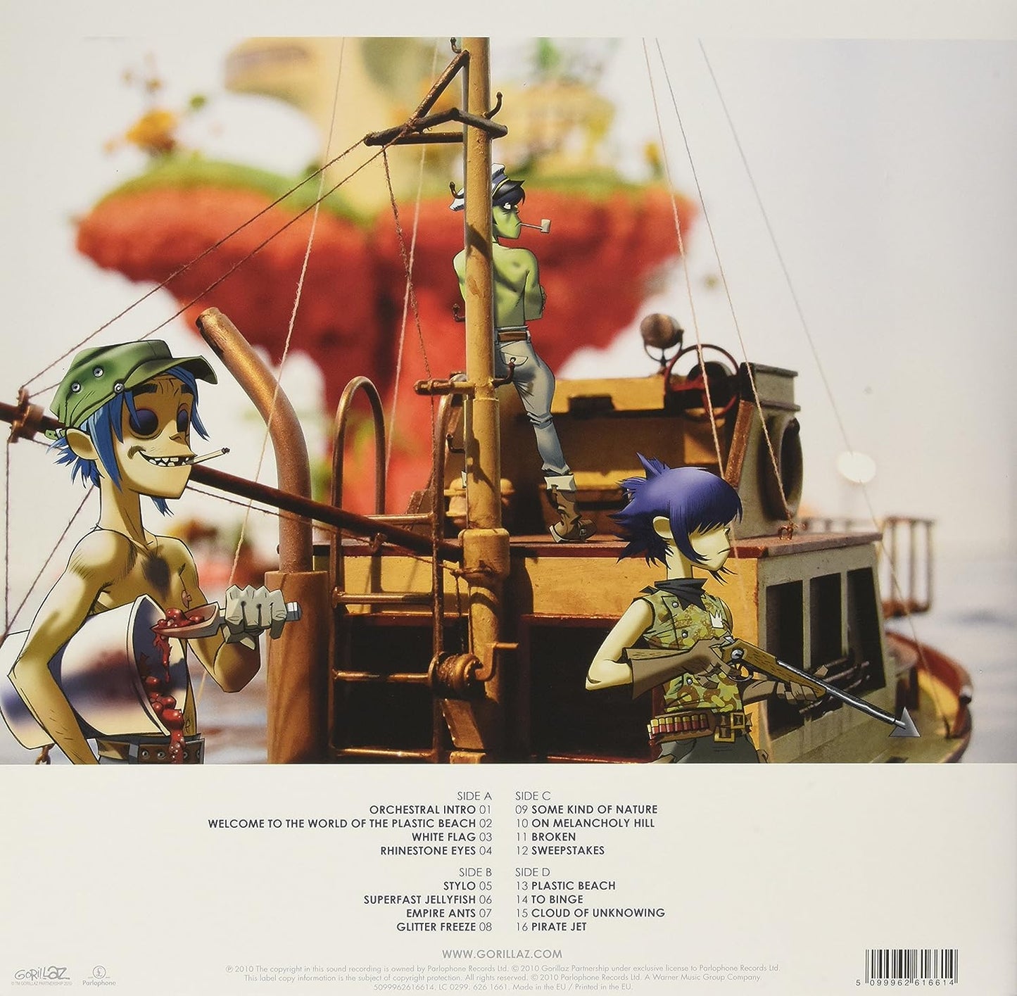 Gorillaz - Plastic Beach (Import) (2 LP) - Joco Records