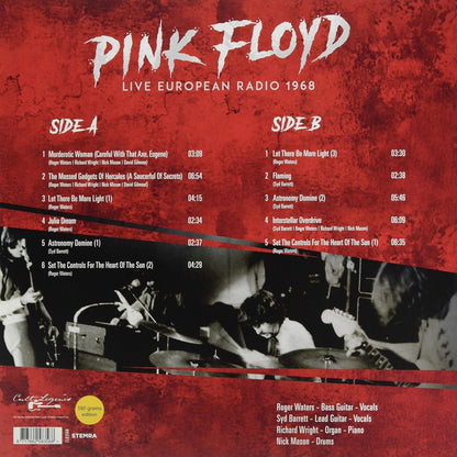 Pink Floyd - Live European Radio: 1968 (Import, Broadcast Recordings) (LP) - Joco Records