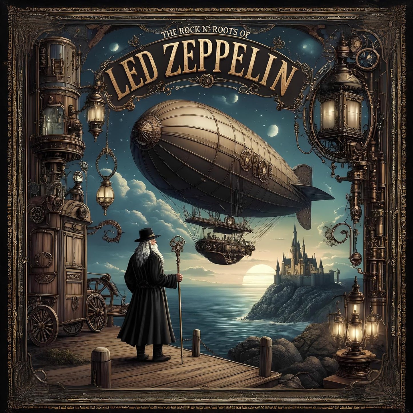 Various - The Rock n' Roots Of Led Zeppelin (Limited Edition, Clear Vinyl) (LP)