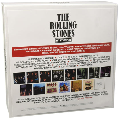 The Rolling Stones - Rolling Stones In Mono (16 LP, Vinyl Box Set) - Joco Records