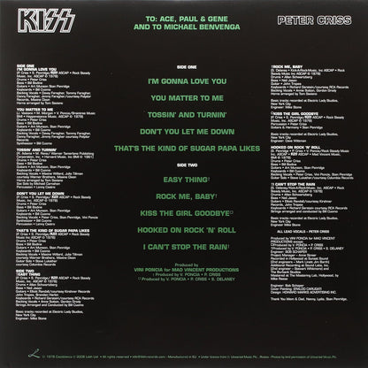 Peter Criss (Kiss)- Peter Criss (Limited Edition, Picture Disc) (LP)