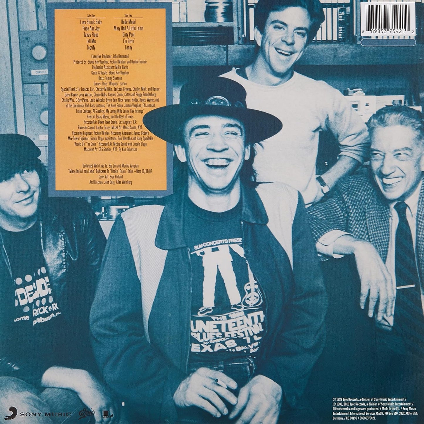 Stevie Ray Vaughan & Double Trouble - Texas Flood (Import) (LP)