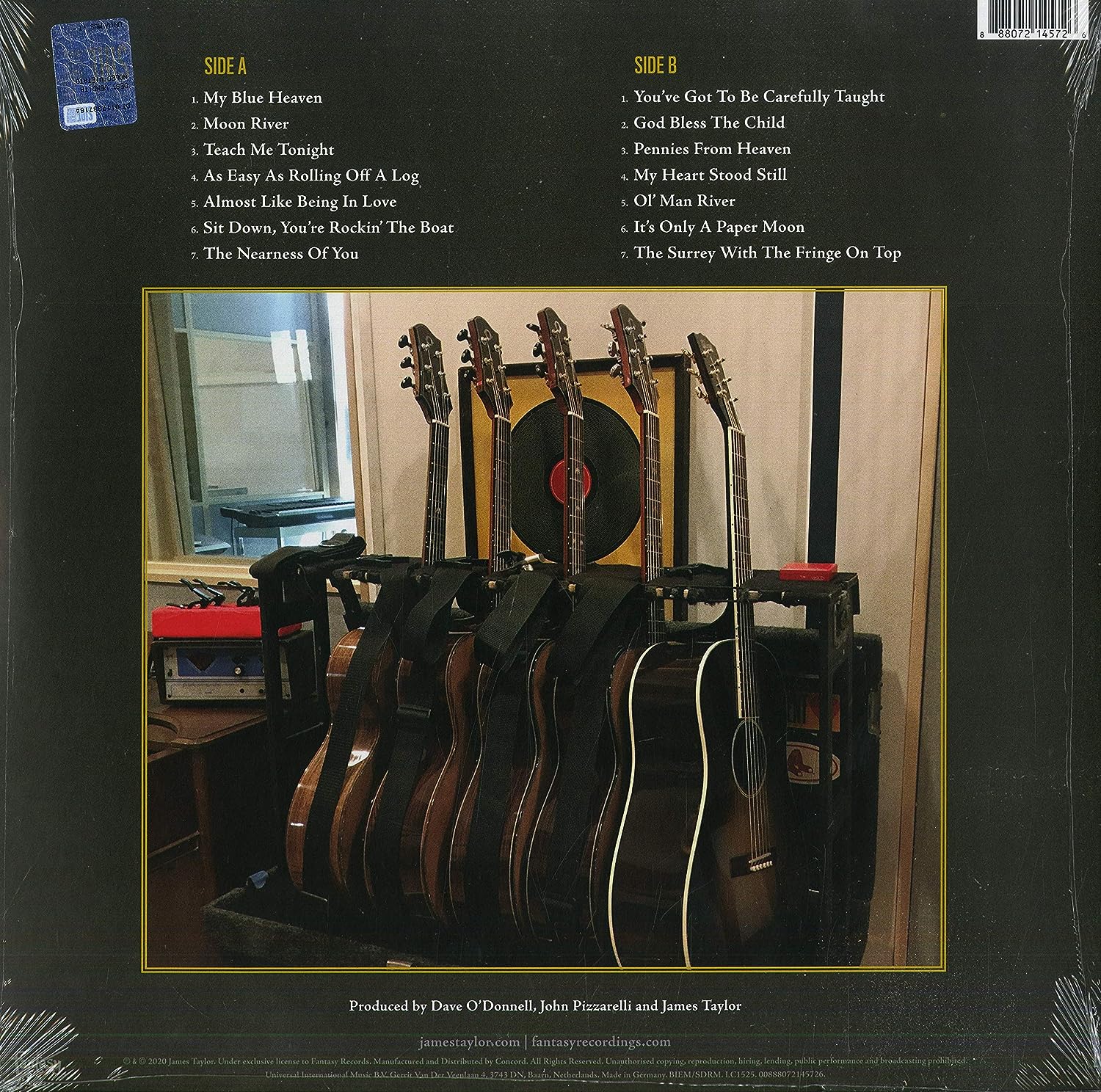 James Taylor - American Standard (LP) - Joco Records