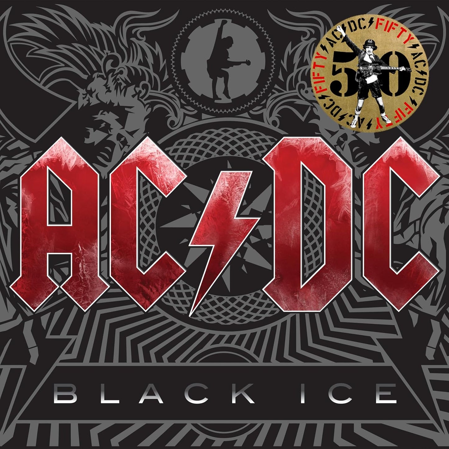 AC/DC - Blacck Ice (50th Anniversary Edition, 180 Gram, Gold Vinyl) (2 LP) - Joco Records