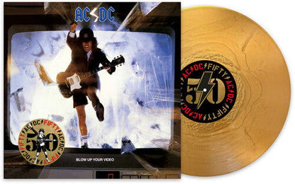 AC/DC - Blow Up Your Video (50th Anniversary Edition, Gold Vinyl) (LP) - Joco Records