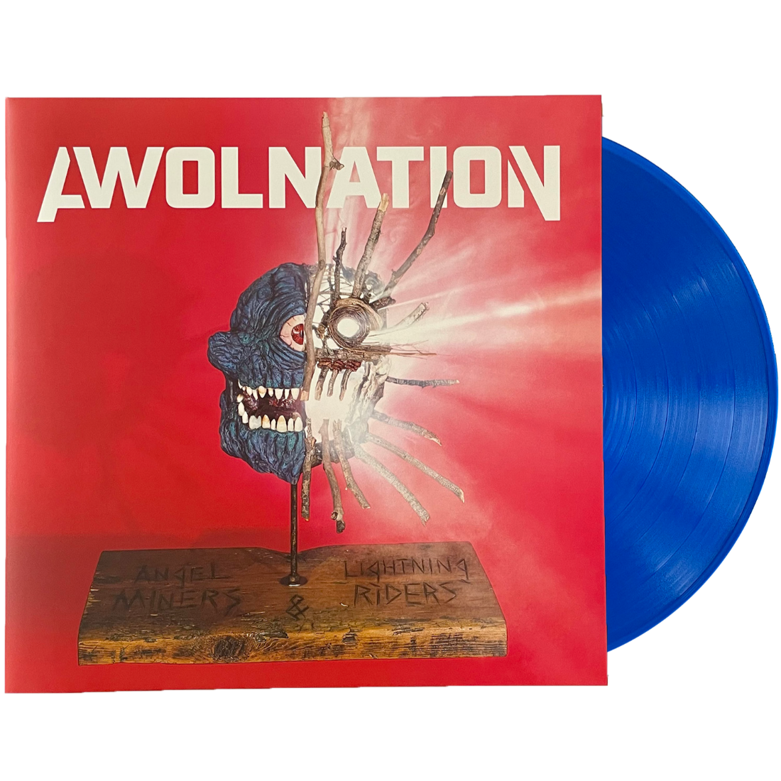 AWOLNATION - Angel Miners & Lightning Riders (Limited Edition, Blue Vinyl) (LP) - Joco Records