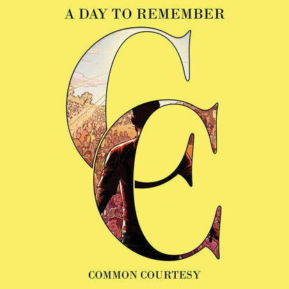 A Day to Remember - Common Courtesy (Lemon & Milky Clear Color Vinyl) (2 LP) - Joco Records