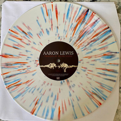 Aaron Lewis - Frayed At Both Ends (Limited Edition Import, Red & Blue Splatter Vinyl) (LP) - Joco Records