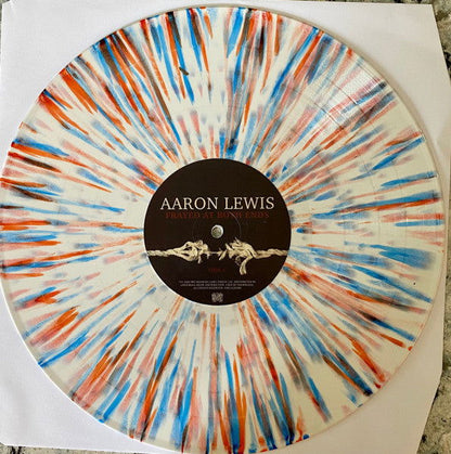 Aaron Lewis - Frayed At Both Ends (Limited Edition Import, Red & Blue Splatter Vinyl) (LP) - Joco Records