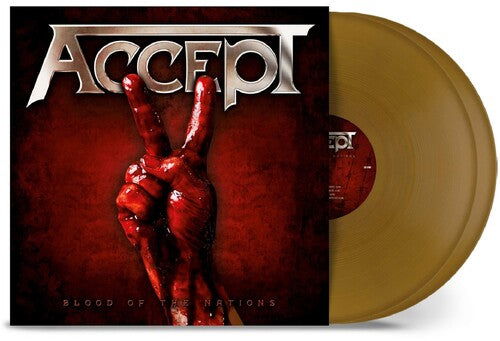 Accept - Blood of the Nations - Gold (Indie Exclusive, Gold, Color Vinyl) (2 LP) - Joco Records