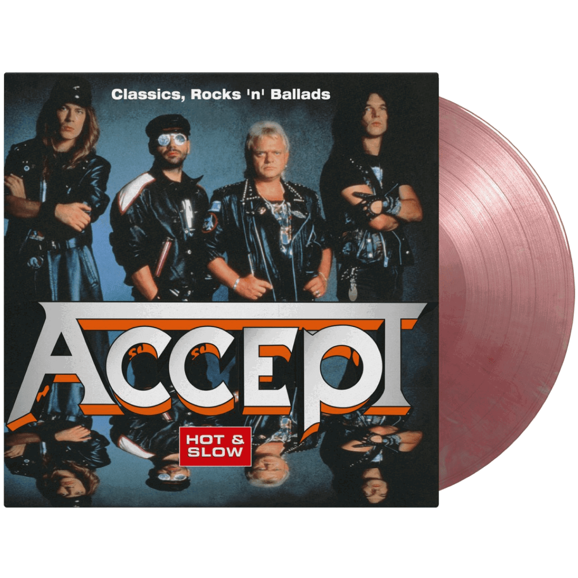 Accept - Hot & Slow (Limited 20th Anniversary Edition, 180 Gram, Silvery & Red Vinyl) (2 LP) - Joco Records