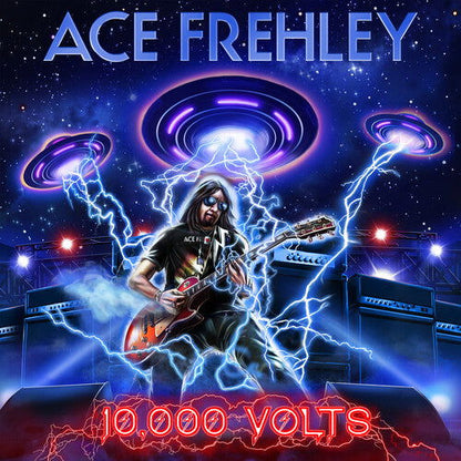 Ace Frehley - 10,000 Volts (Color Vinyl, Clear Vinyl, Blue, Red, Silver) - Joco Records
