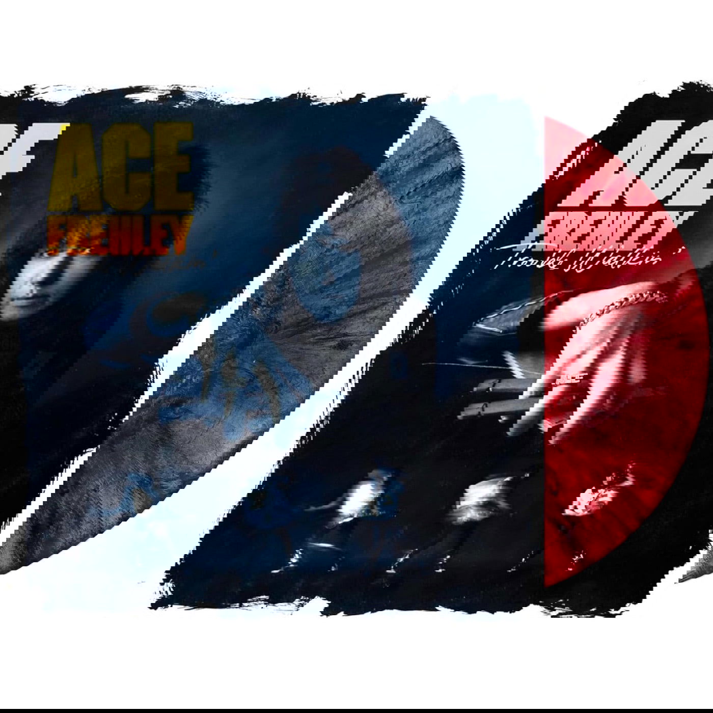 Ace Frehley - Trouble Walkin' (Limited Edition, "Hide Your Heart" Red Vinyl) (LP) - Joco Records