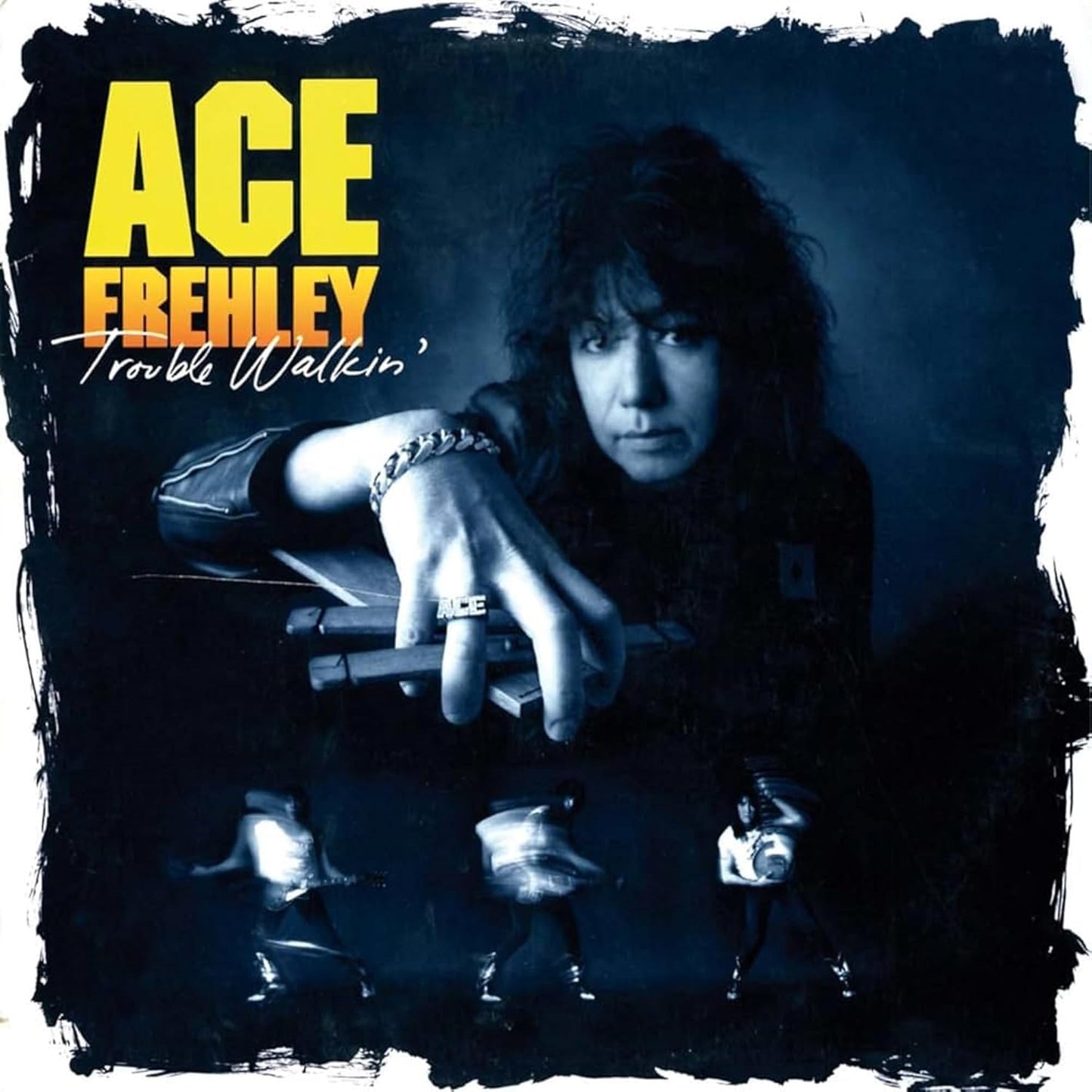 Ace Frehley - Trouble Walkin' (Limited Edition, "Hide Your Heart" Red Vinyl) (LP) - Joco Records