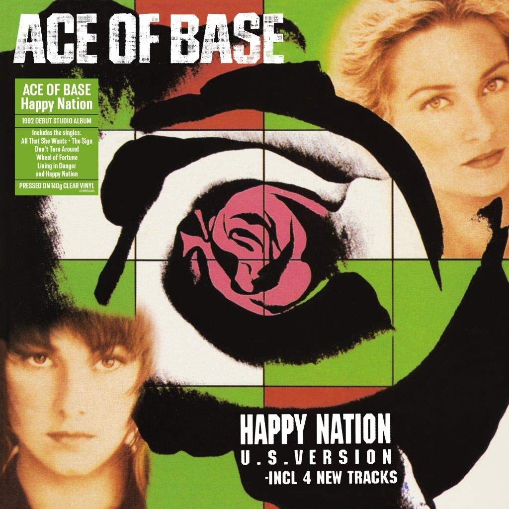 Ace Of Base - Happy Nation (Limited Edition Import, Clear Vinyl) (LP) - Joco Records