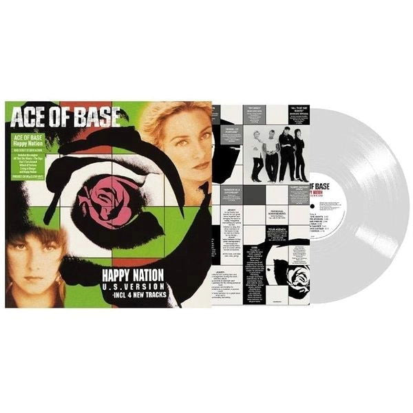 Ace Of Base - Happy Nation (Limited Edition Import, Clear Vinyl) (LP) - Joco Records