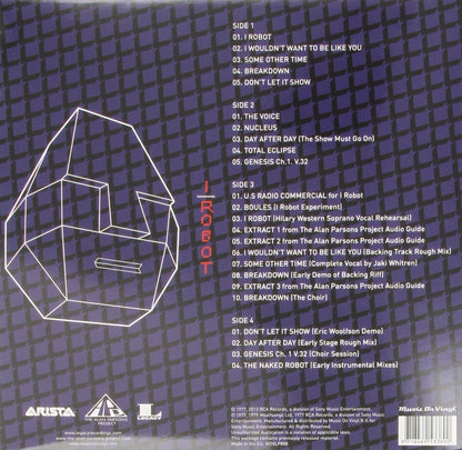 Alan Parsons Project - I Robot (Legacy Edition, Limited Import, 25th Anniversary) (2 LP) - Joco Records