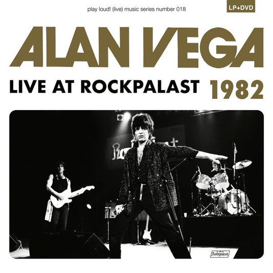 Alan Vega - Live At Rockpalast, 1982 + Alan Suicide: Collision Drive 2002 (A Film By Lucía Palacios & Dietmar Post) (Vinyl) - Joco Records