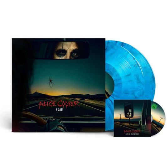 Alice Cooper - Road (Indie Exclusive, Includes DVD, 180 Gram Blue VInyl) (2 LP) - Joco Records