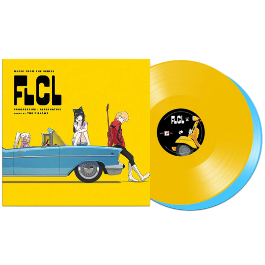The Pillows -  FLCL Progressive / Alternative (Music From The Series) (Limited Edition, Gatefold, Blue & Yellow Vinyl) (2 LP) - Joco Records