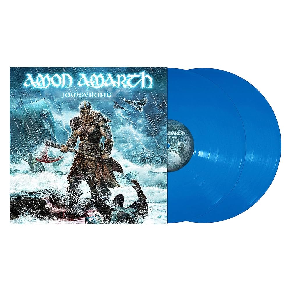 Amon Amarth - Jomsviking (Limited Edition, Blue Sea Transparent Vinyl) (LP) - Joco Records
