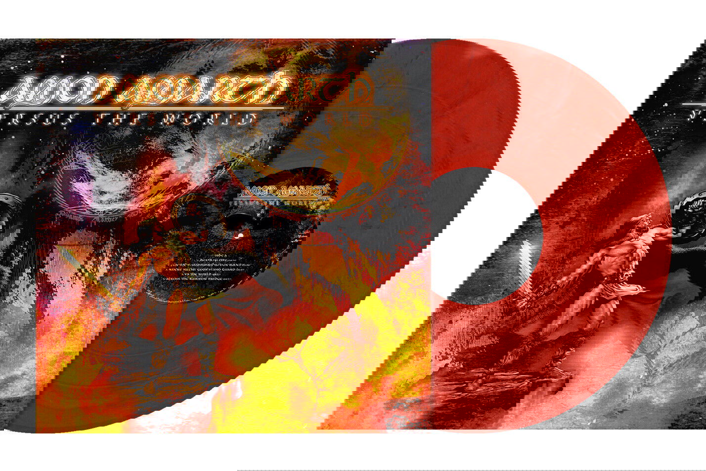 Amon Amarth - Versus The World (Limited Edition, Crimson Red Marbled Vinyl) - Joco Records