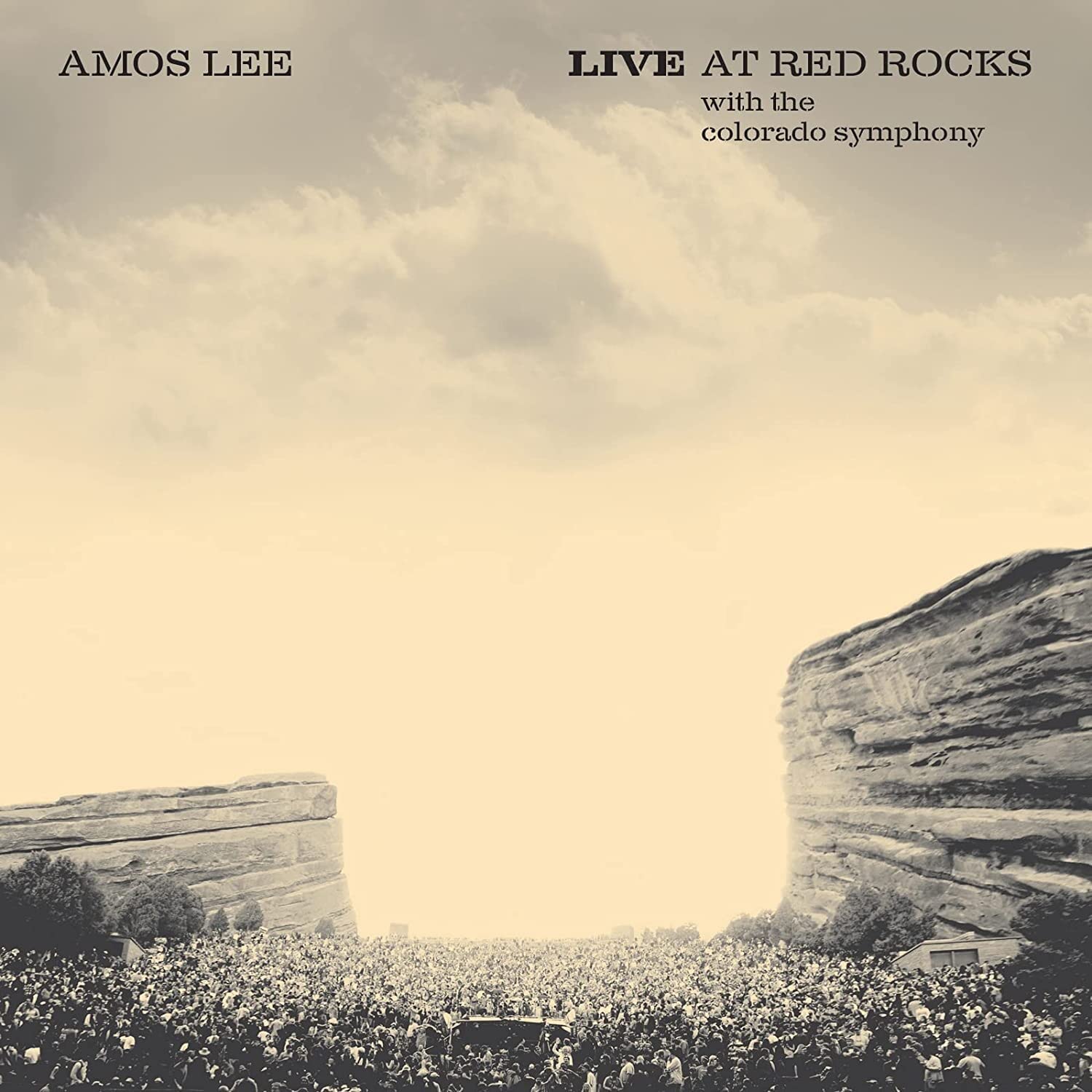 Amos Lee - Live At Red Rocks With The Colorado Symphony (Limited Edition, Splatter Vinyl) (2 LP) - Joco Records