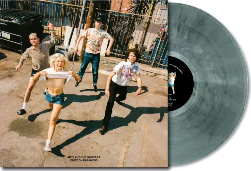 Amyl & The Sniffers - Cartoon Darkness (Doing In Me Lungs Edition) (Indie Exclusive, Limited Edition, Color Vinyl, Smoke, Poster) - Joco Records