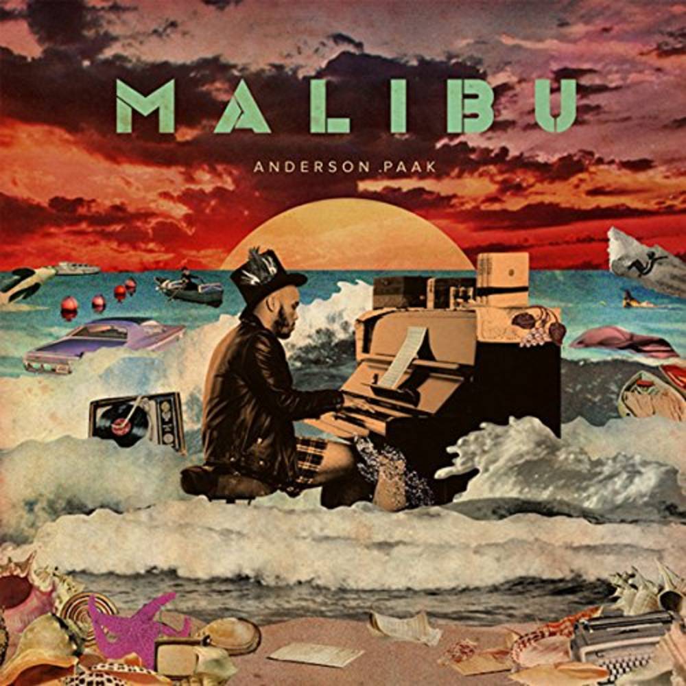 Anderson .Paak - Malibu (Limited Edition, Orange & White Vinyl) (LP) - Joco Records