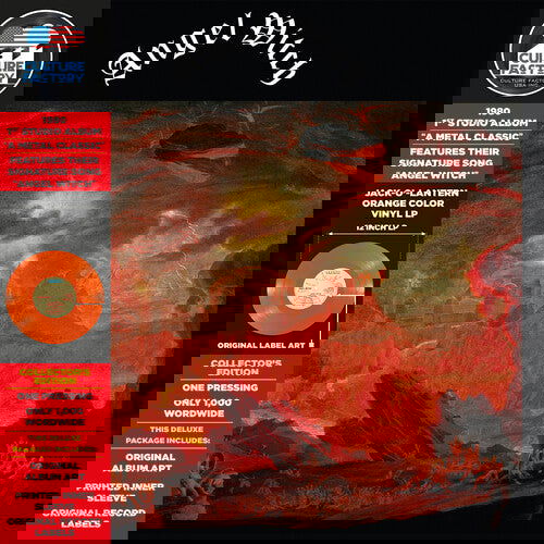 Angel Witch - Angel Witch (Jack-o'-Lantern Orange Color Vinyl) - Joco Records