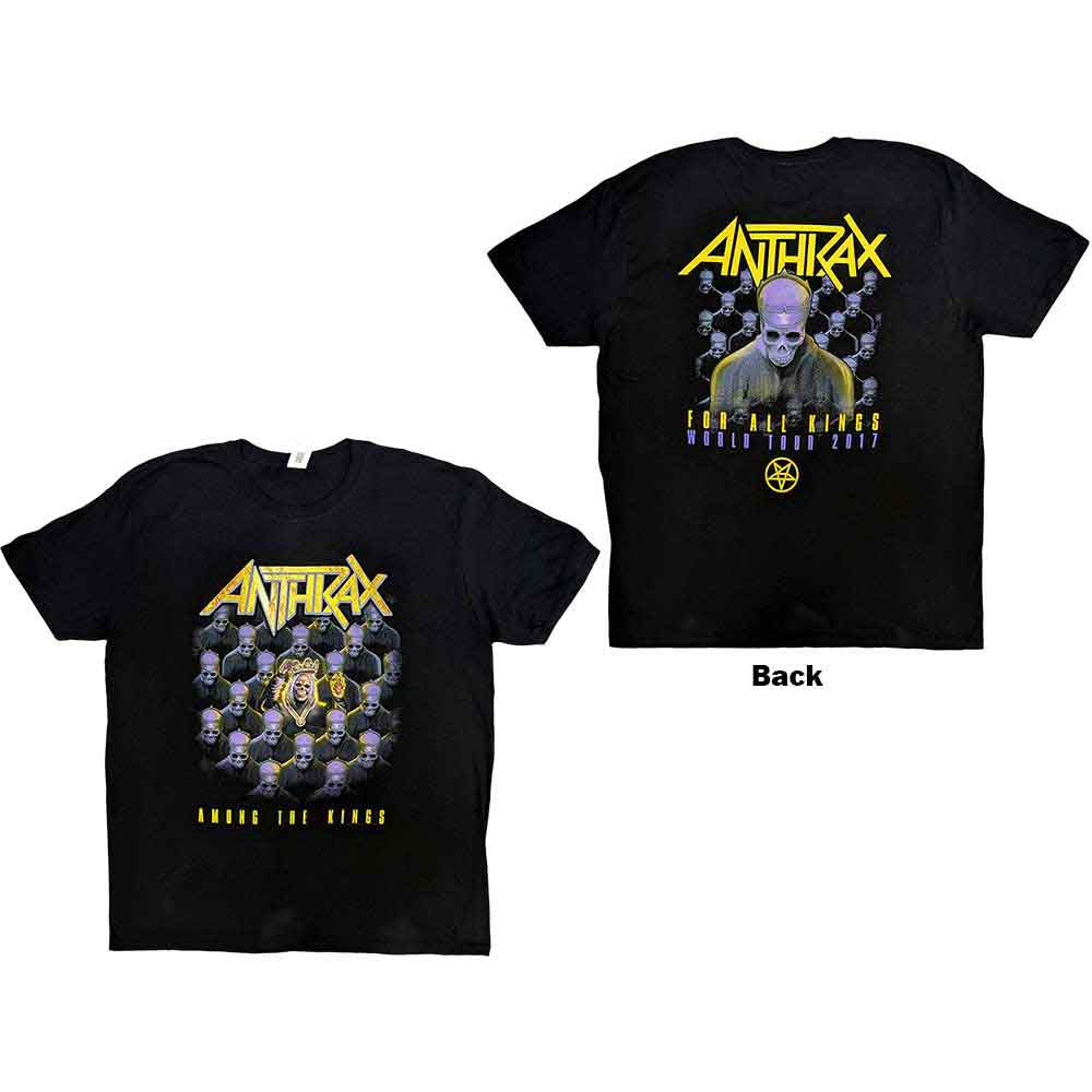 Anthrax - Among The Kings - Wolrd Tour 2017 (T-Shirt) - Joco Records