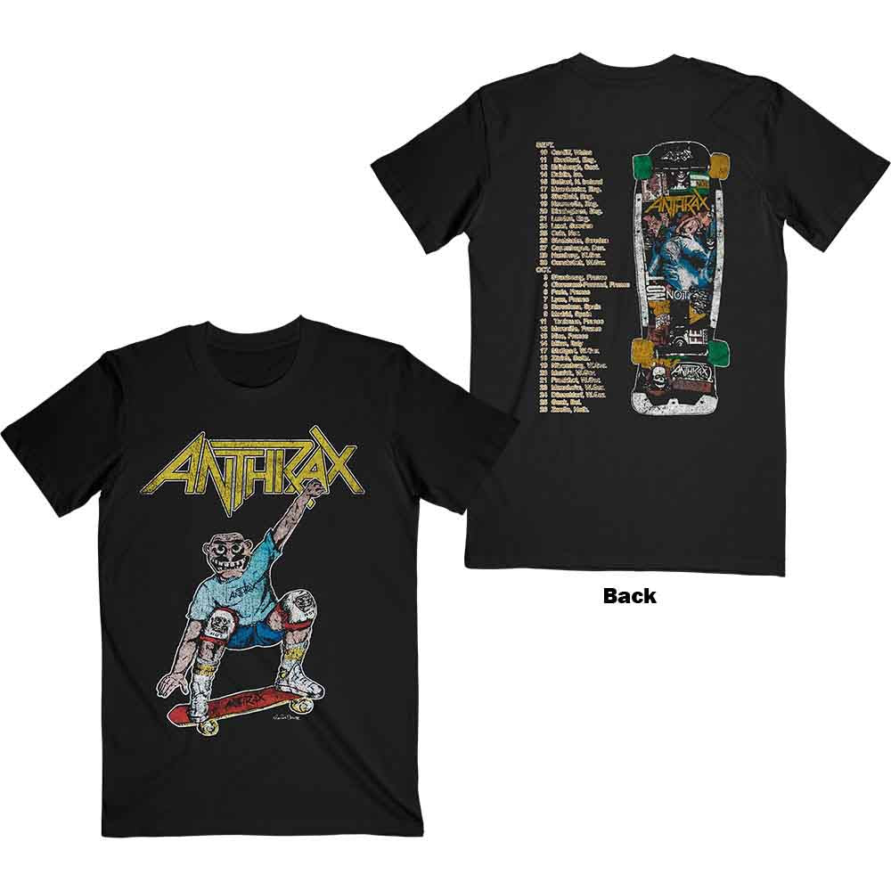Anthrax - Spreading Skater Notman Vintage (T-Shirt) - Joco Records